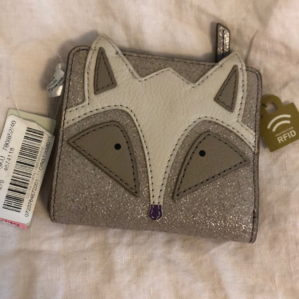 Adorable Fossil Fox wallet
